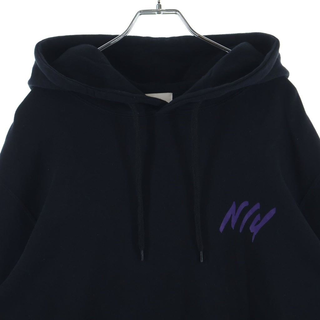 SOPHNET.(ソフネット) 25AW KAZUNALI TAJIMA SWEAT HOODIE カズナリ タジマ 両面プリント プルオーバースウェットパーカー フーディー ブラック SPNT-252106