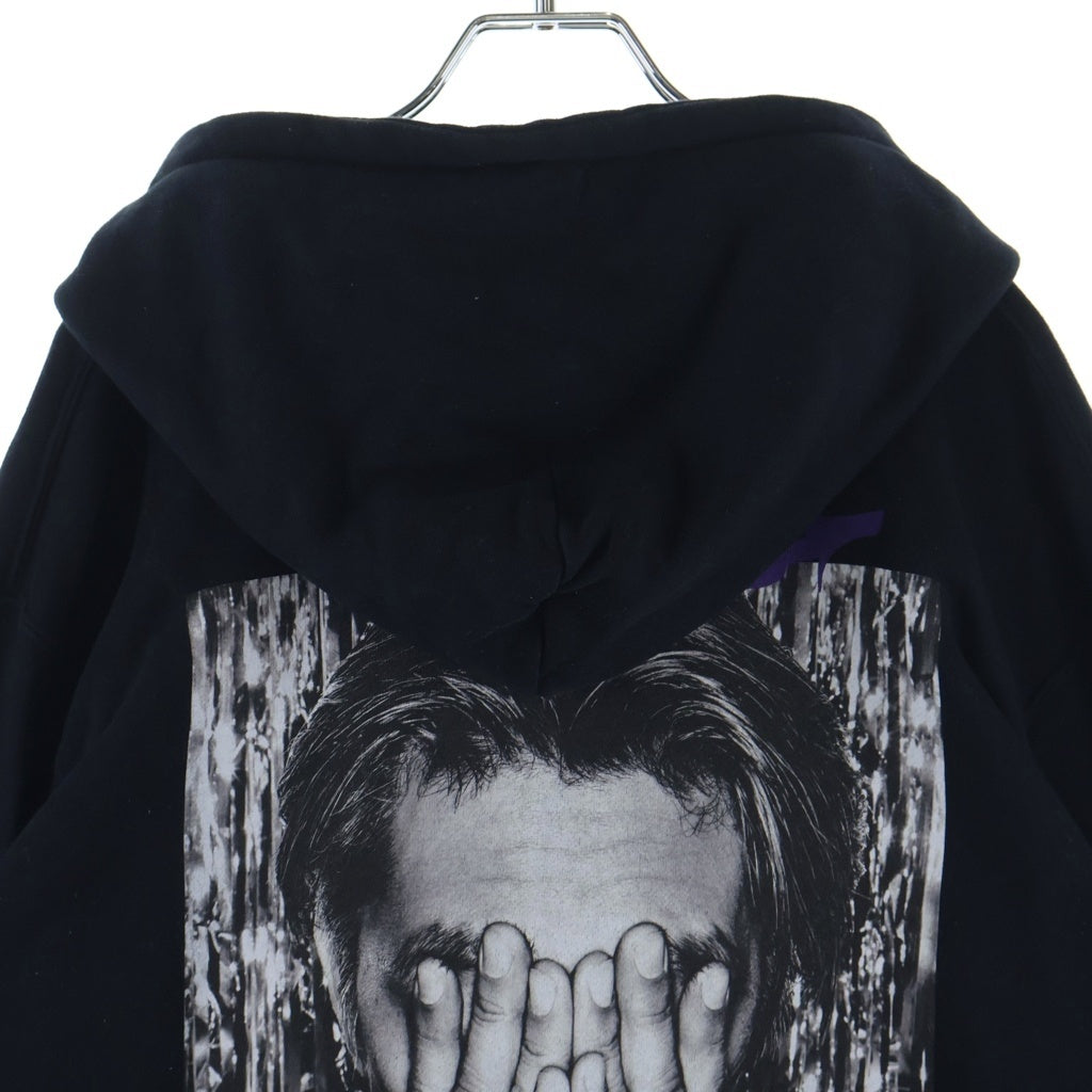 SOPHNET.(ソフネット) 25AW KAZUNALI TAJIMA SWEAT HOODIE カズナリ タジマ 両面プリント プルオーバースウェットパーカー フーディー ブラック SPNT-252106