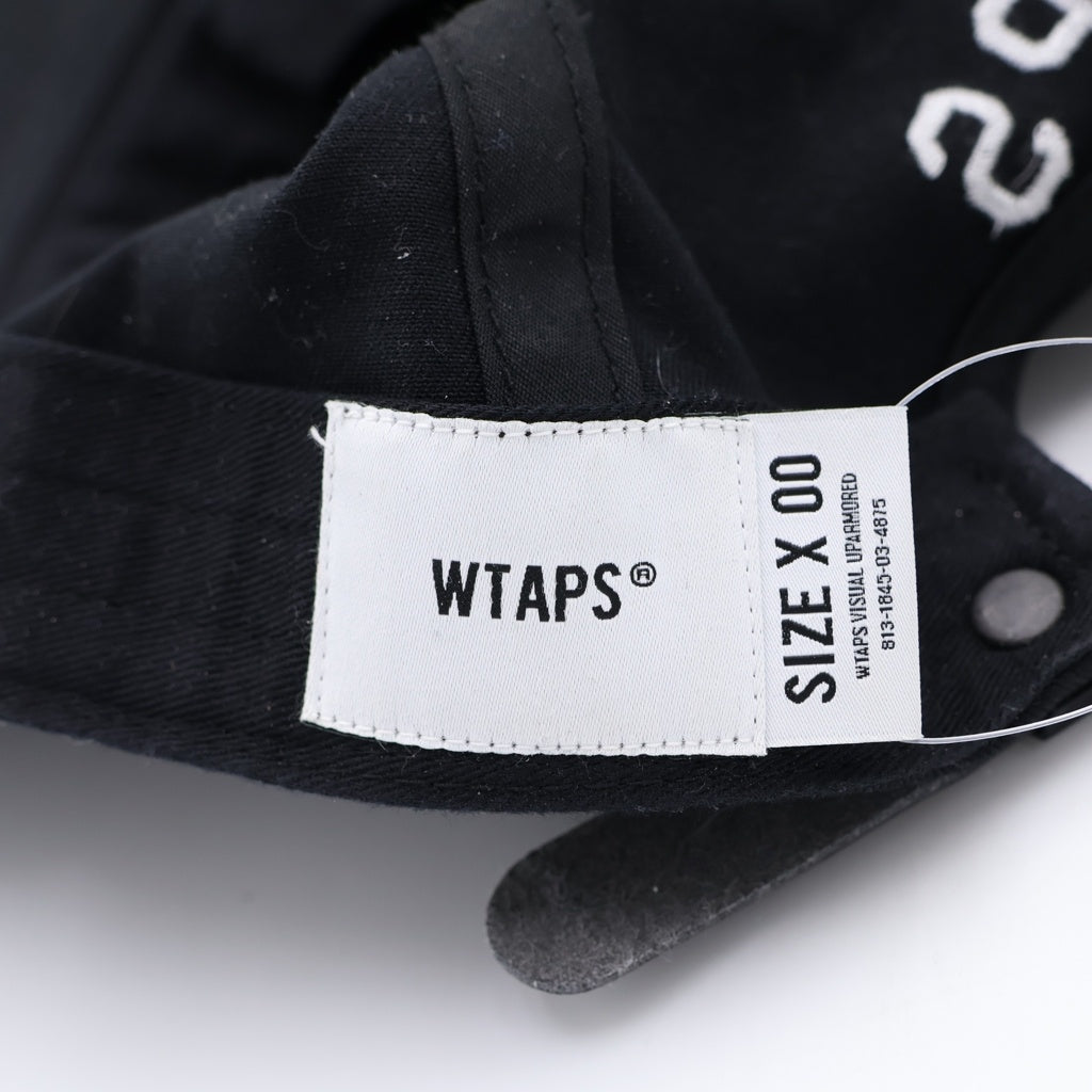WTAPS(ダブルタップス) 26SS ×CORDURA T-6M 06 CAP NYCO TWILL ツイル コーデュラ 6パネル ベースボールキャップ ブラック 261HCDT-HT10
