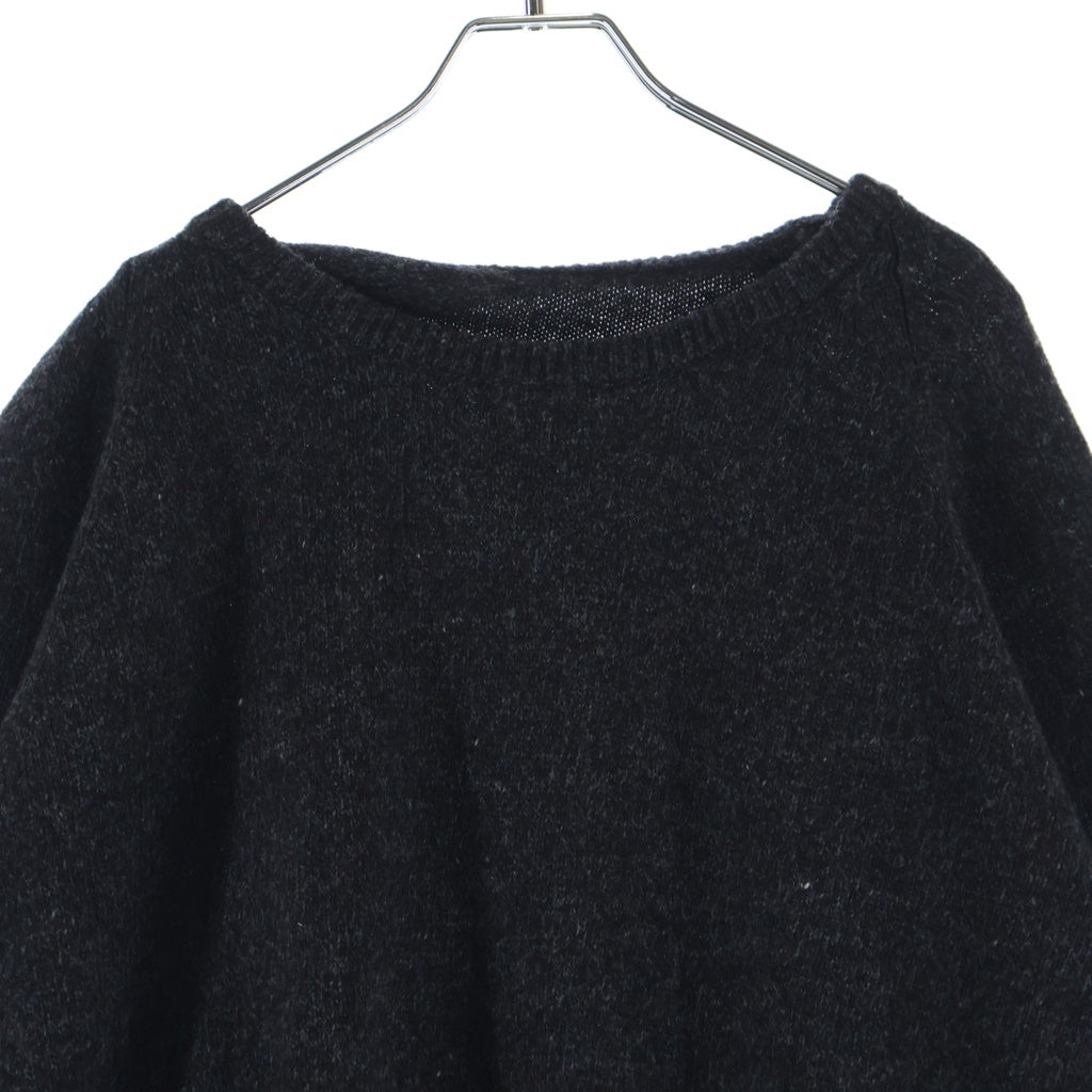 NO BRAND(ノーブランド) MARINA YEE マリナイー 23AW ウール FELIX フェリックス 変形ニット セーター グレー