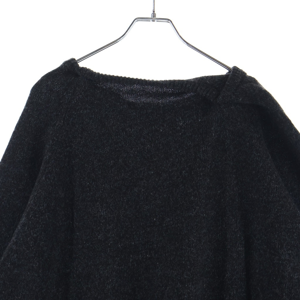 NO BRAND(ノーブランド) MARINA YEE マリナイー 23AW ウール FELIX フェリックス 変形ニット セーター グレー