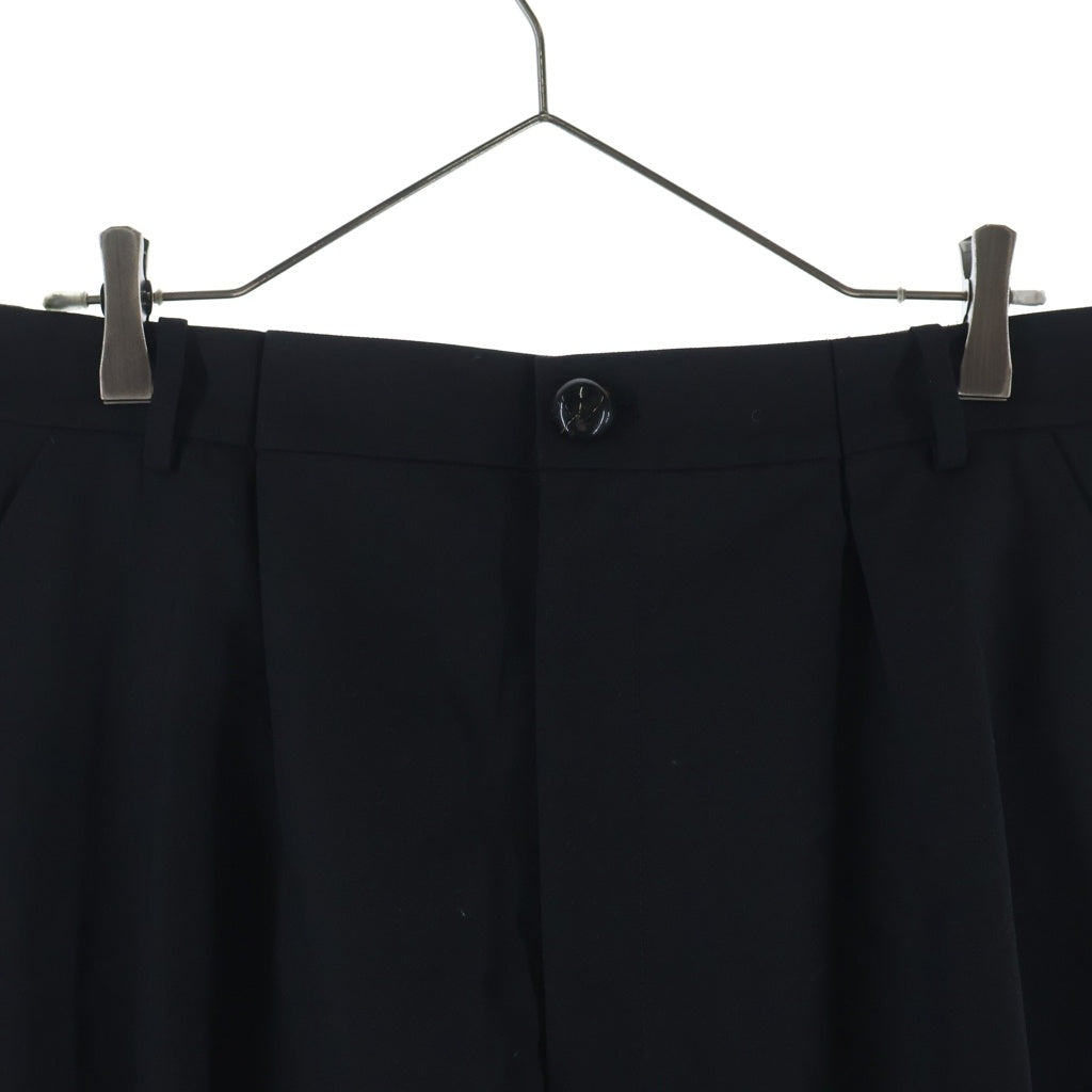 NAMACHEKO(ナマチェコ) 24SS TIDAN ティダン レイヤード ショートパンツ ブラック NS24-507-N2038