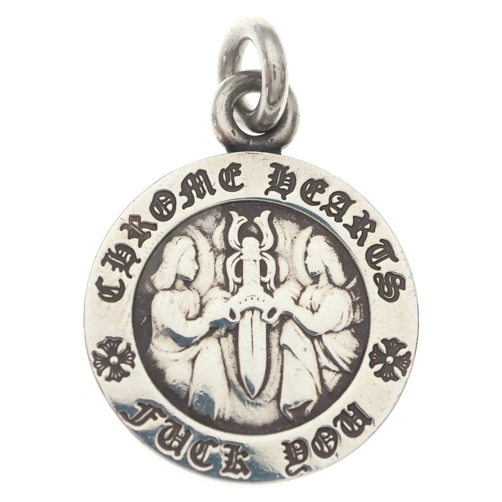 CHROME HEARTS(クロムハーツ) CHRM ANGL MDL V1 エンジェルメダルチャーム ペンダントトップ シルバーBCA229