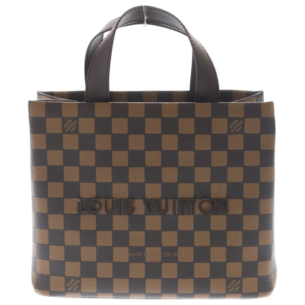 LOUIS VUITTON(ルイヴィトン) ×NIGO ニゴ ダミエ ショッパートート MINI 2WAY ハンドショルダーバッグ ブラウン N40810 RFID レディース
