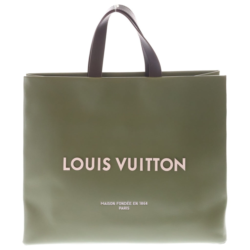 LOUIS VUITTON(ルイヴィトン) ×NIGO ニゴ ショッパー トート MM 2WAY ショルダーハンドバッグ カーキ M26082 RFID レディース