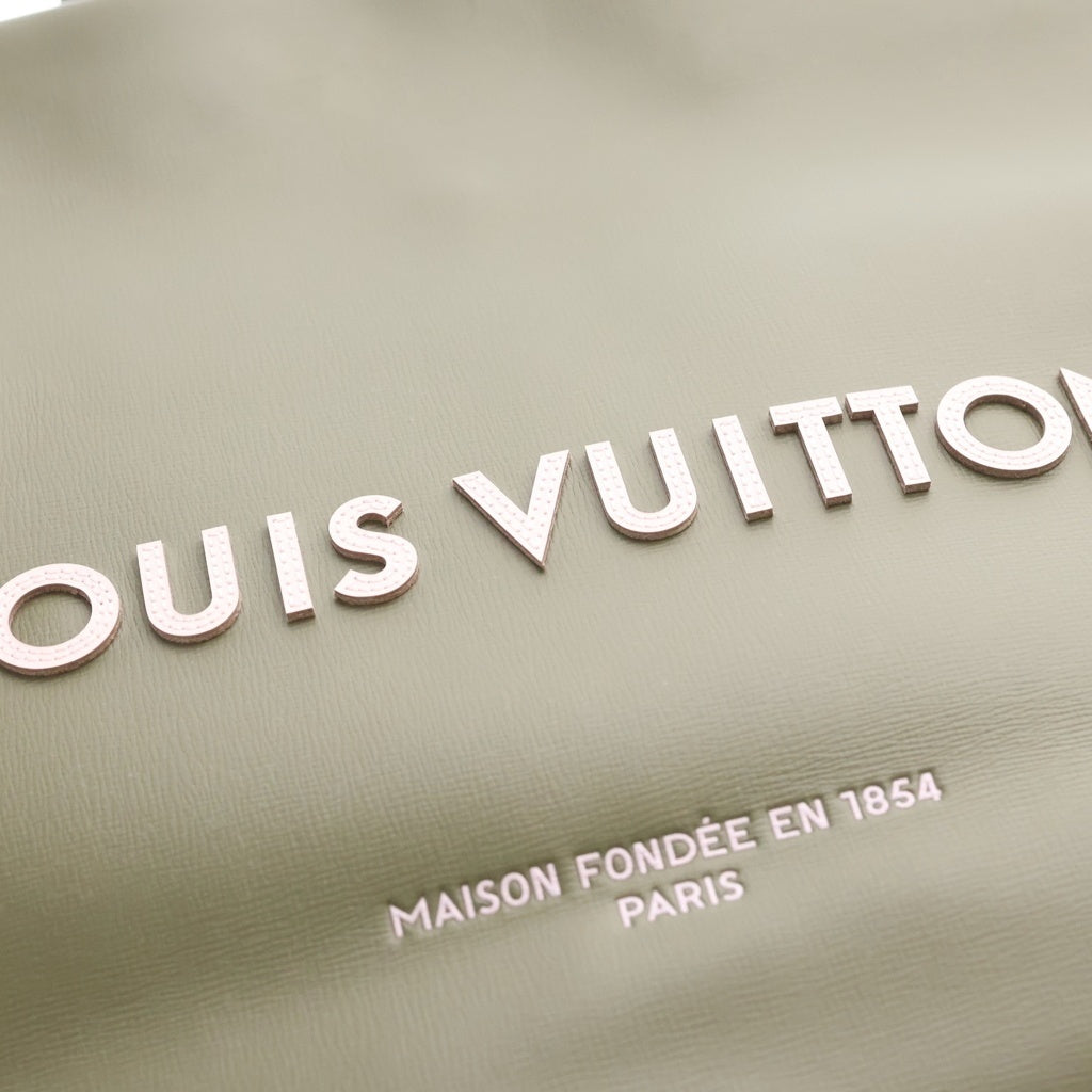 LOUIS VUITTON(ルイヴィトン) ×NIGO ニゴ ショッパー トート MM 2WAY ショルダーハンドバッグ カーキ M26082 RFID レディース