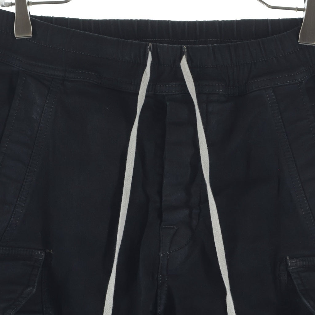 Rick Owens DRKSHDW(リックオウエンス ダークシャドウ) Mastodon Cargo Joggers マストドン カーゴ ジョガーパンツ ブラック DU01C6386-SBB