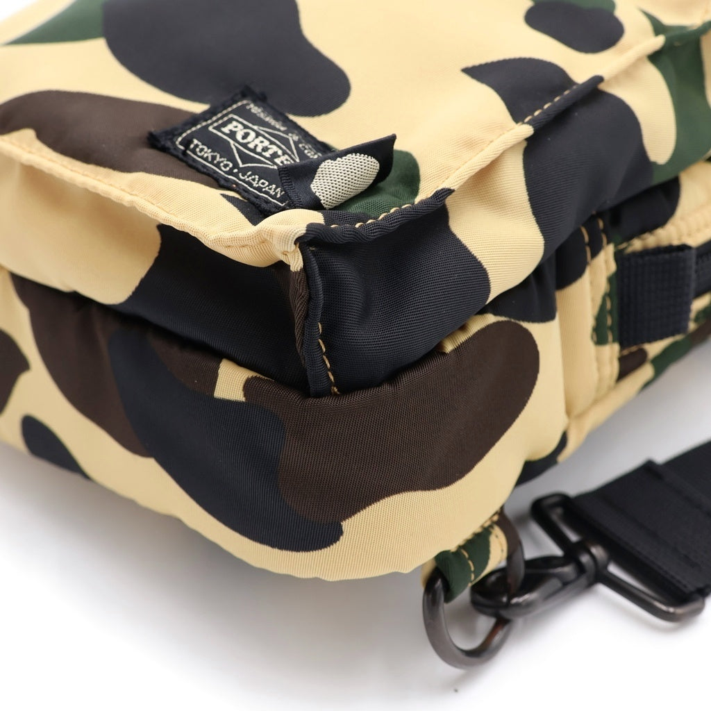 PORTER(ポーター) ×A BATHING APE 1ST CAMO ONE SHOULDER BAG ファーストカモワン ショルダーバッグ イエロー/グリーン 001GDD831904X