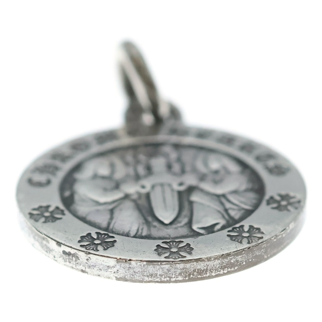 CHROME HEARTS(クロムハーツ) CHRM ANGL MDL V2 エンジェルメダルチャーム ペンダントトップ シルバーBCA229
