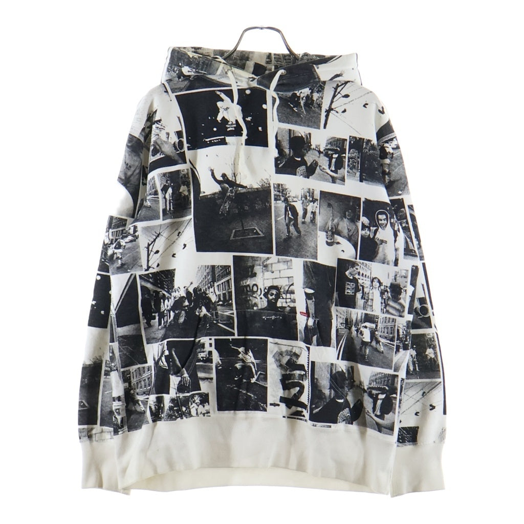 SUPREME(シュプリーム) 06AW ×Ari Marcopoulos Photo Hoodie アリ マルコポロス フォトプリント プルオーバースウェットパーカー フーディー ブラック/ホワイト