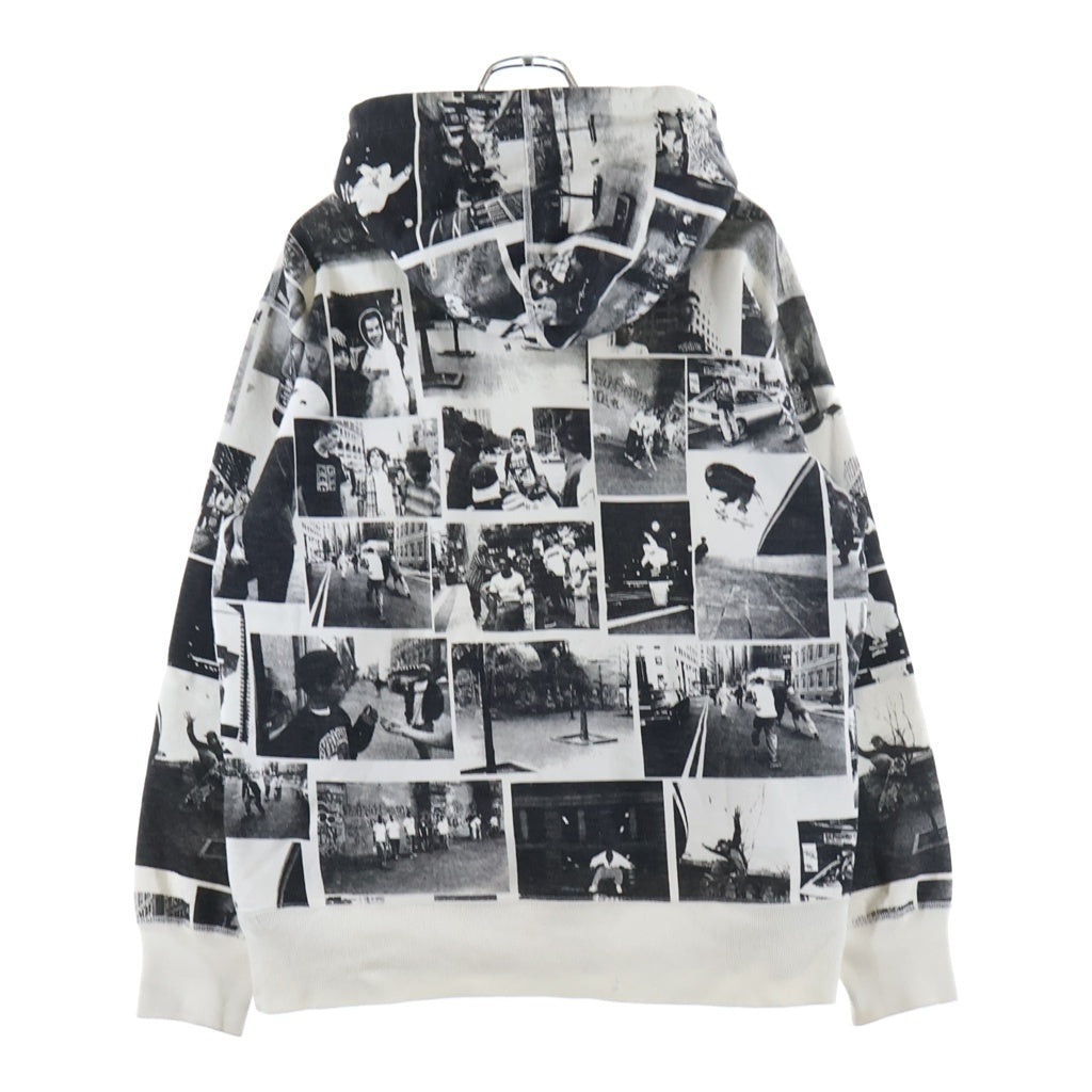 SUPREME(シュプリーム) 06AW ×Ari Marcopoulos Photo Hoodie アリ マルコポロス フォトプリント プルオーバースウェットパーカー フーディー ブラック/ホワイト