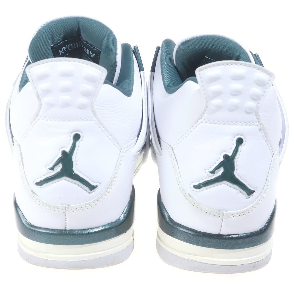 NIKE(ナイキ) AIR JORDAN 4 RETRO OXIDIZED GREEN エアジョーダン4 レトロ ローカット スニーカー ホワイト/グリーン US10.5/28.5cm FQ8138-103