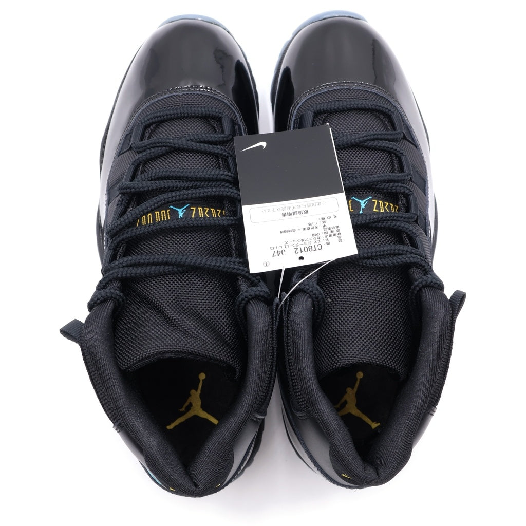 NIKE(ナイキ) AIR JORDAN 11 RETRO GAMMA エアジョーダン11 レトロ ガンマ ローカット スニーカー ブラック/ブルー US10.5/28.5cm CT8012-047