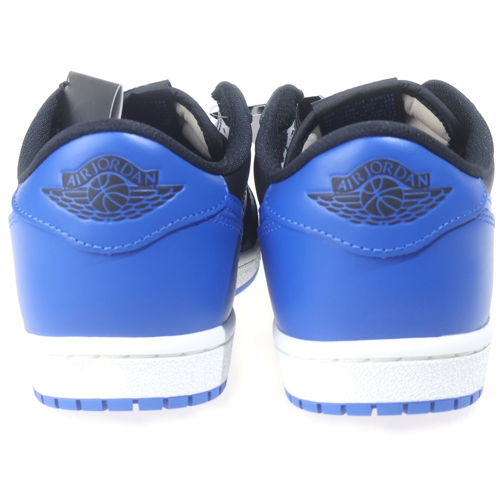 NIKE(ナイキ) AIR JORDAN 1 LOW 85 BLACK AND ROYAL BLUE エアジョーダン1 ローカット スニーカー ブラック/ブルー US10.5/28.5cm IB1981-004