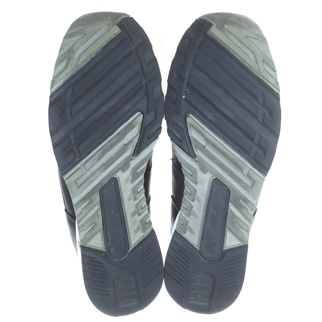New Balance(ニューバランス) レースアップ ローカットレザースニーカー シューズ ブラック US10/28cm M1500BK