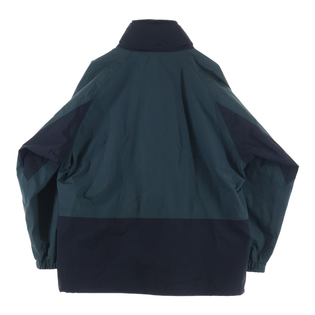 WTAPS(ダブルタップス) 20SS×HELLY HANSEN BOW JACKET ヘリーハンセン ボウ ナイロン ジップアップ マウンテンパーカー グリーン/ブラック HV12000W