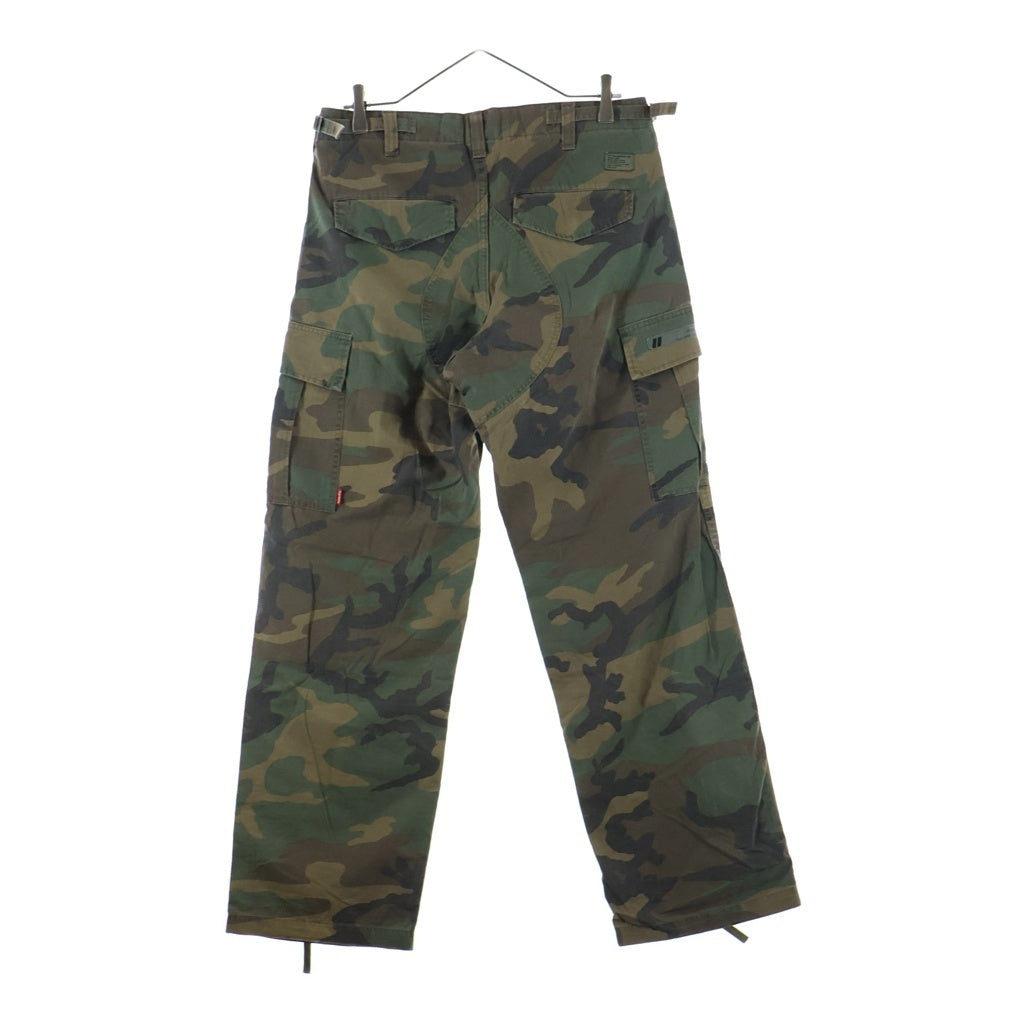 WTAPS(ダブルタップス) 07SS ×SUPREME JUNGLE STOCK BDU PANTS シュプリーム ジャングルストック バトルドレスユニフォーム カモ柄 カーゴパンツ カーキ TSSP-PT-M01