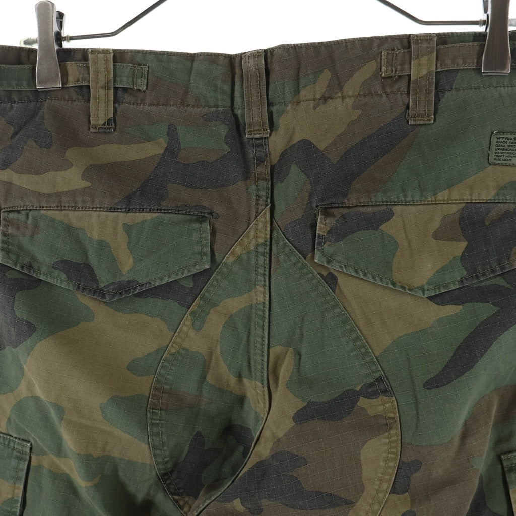 WTAPS(ダブルタップス) 07SS ×SUPREME JUNGLE STOCK BDU PANTS シュプリーム ジャングルストック バトルドレスユニフォーム カモ柄 カーゴパンツ カーキ TSSP-PT-M01