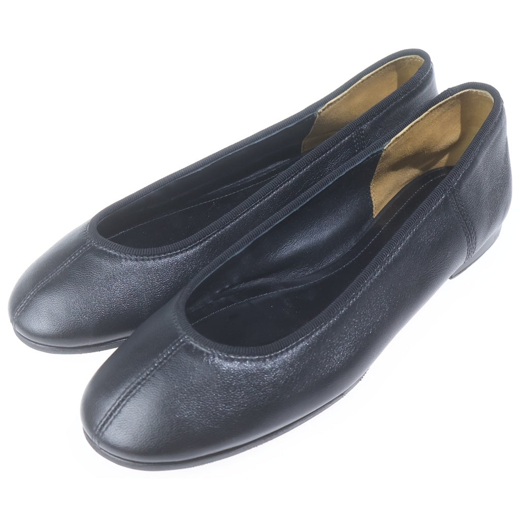 NO BRAND(ノーブランド) PHOEBE PHILO フィービーファイロ BLACK SOFT FLAT ソフトフラット バレエシューズ パンプス レディース ブラック AS19-LT0064-900BK