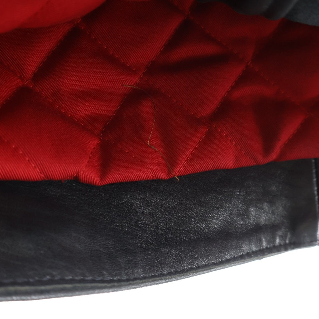 Lewis Leathers(ルイスレザー) SUPER SPORTSMAN スーパースポーツマン レザー シープスキン ジップアップ シングル ライダースジャケット ブラック
