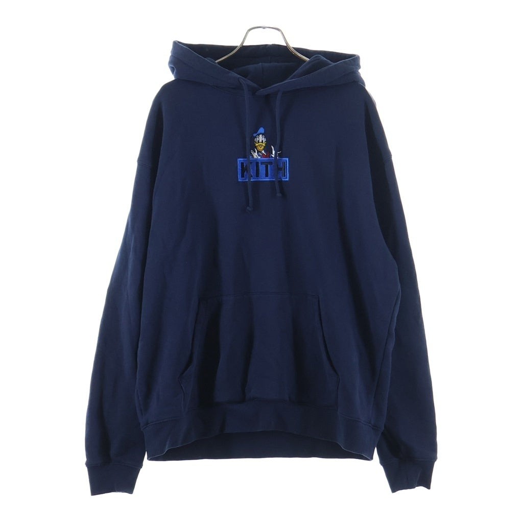 KITH(キス) xDISNEY CYBER MONDAY DONALD DUCK CLASSIC LOGO HOODIE ディズニー サイバーマンデー ドナルドダック クラシックロゴ フーディー パーカー KHM031775-413