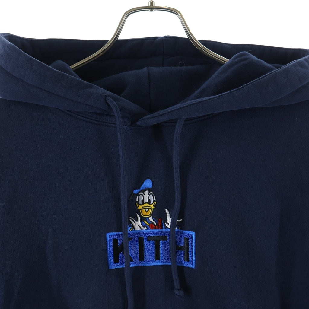 KITH(キス) xDISNEY CYBER MONDAY DONALD DUCK CLASSIC LOGO HOODIE ディズニー サイバーマンデー ドナルドダック クラシックロゴ フーディー パーカー KHM031775-413