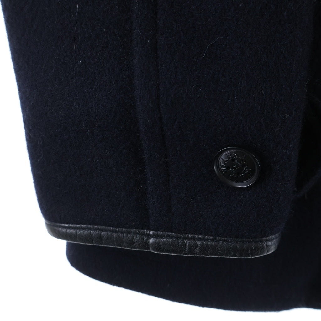 WTAPS(ダブルタップス) 14AW TOUTHFUL DAYZ PEA COAT ユースフルデイズ期 ウールメルトン ピーコート ネイビー 142GWDT-JKM05