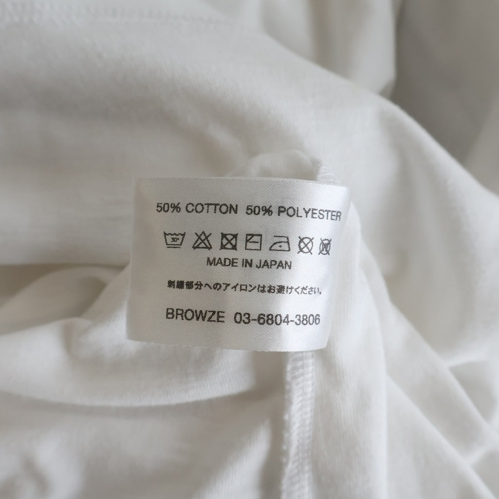 The Ennoy Professional(エンノイプロフェッショナル) PROFESSIONAL LOGO T-Shirt プロフェッショナルロゴ クルーネックロゴ半袖Tシャツ カットソー ホワイト SS24BRENCT04NTL