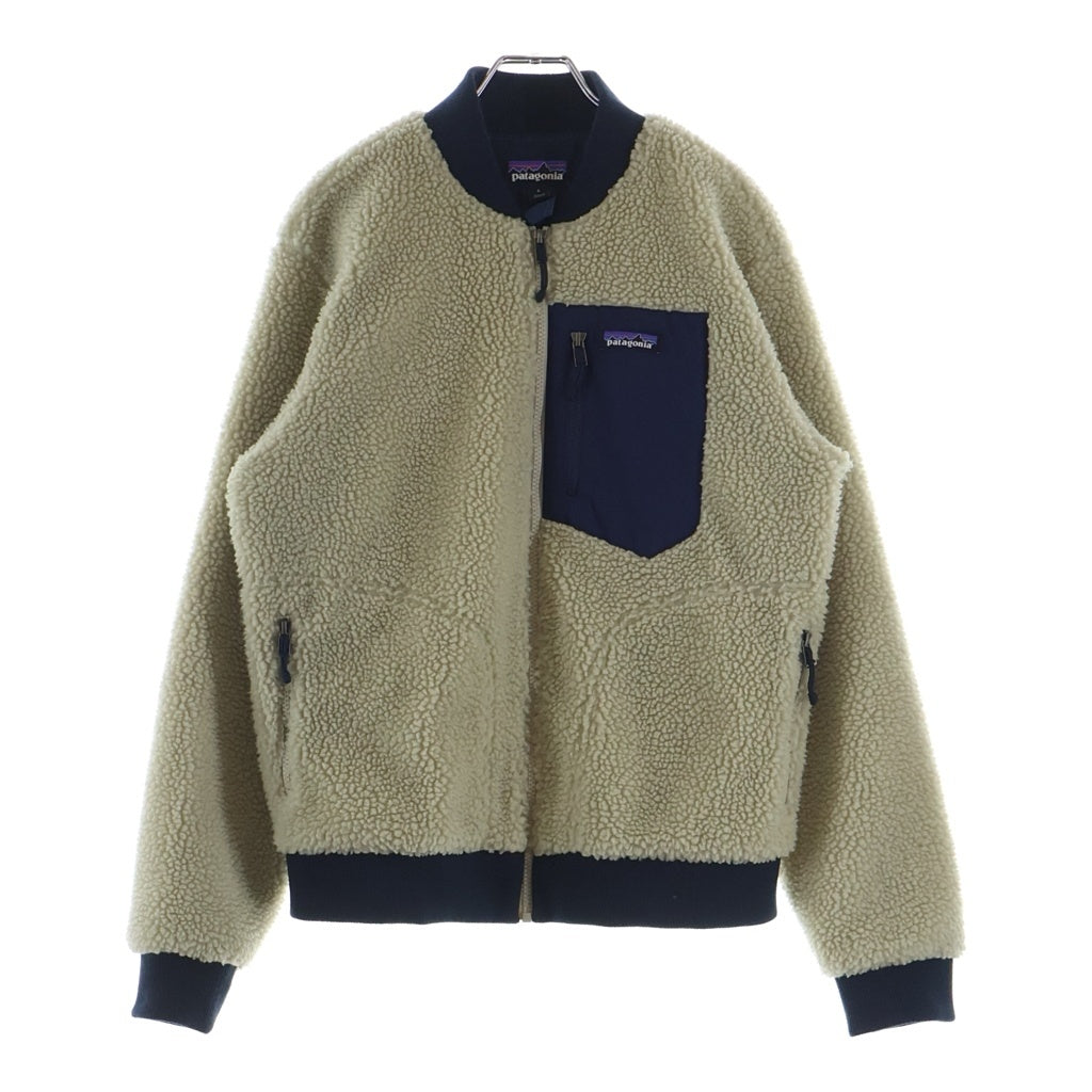 PATAGONIA(パタゴニア) 19AW RETRO X BOMBER JACKET レトロX ジップアップ ボア ボンバージャケット アイボリー 22830FA19