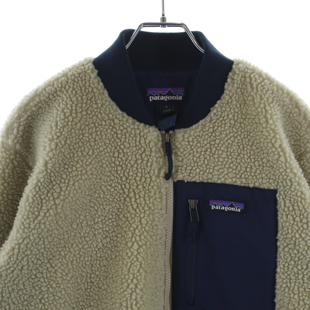 PATAGONIA(パタゴニア) 19AW RETRO X BOMBER JACKET レトロX ジップアップ ボア ボンバージャケット アイボリー 22830FA19