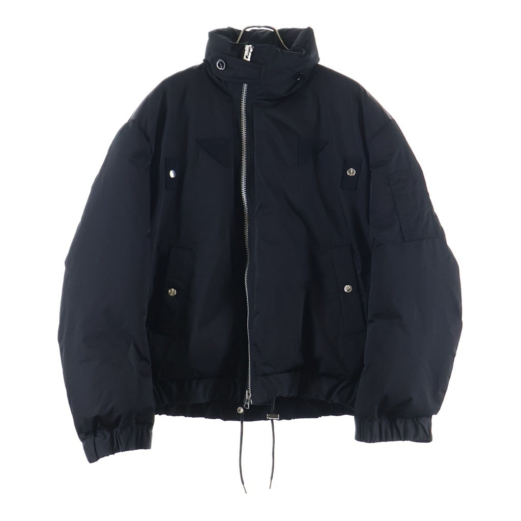 Sacai(サカイ) 22AW Padded Blouson ナイロン ジップアップ パデッドブルゾン ジャケット ブラック 22-02940M