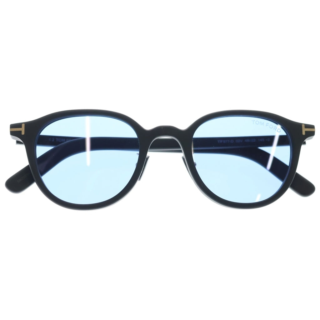 TOM FORD(トムフォード) TF977-D アジアンフィット ウェリントンフレーム カラーレンズ サングラス メガネ ブラック/ブルー