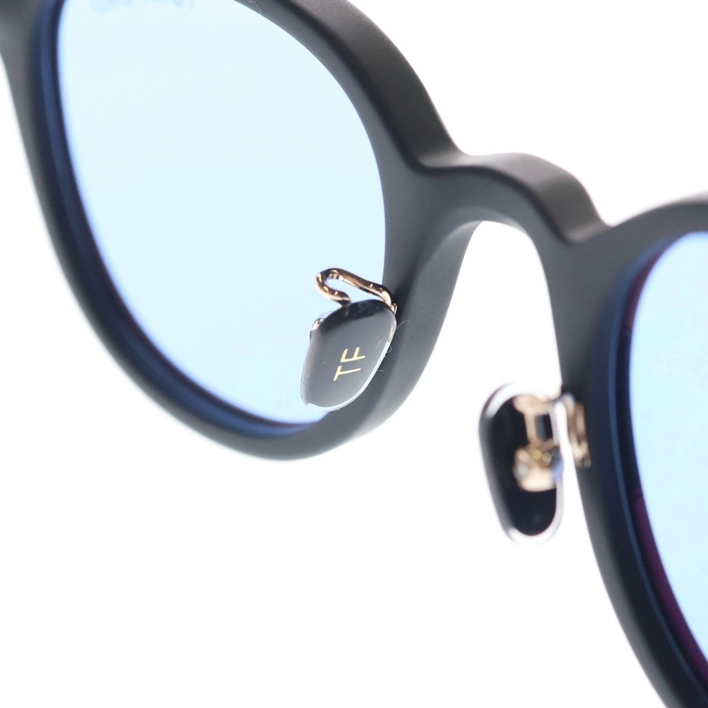 TOM FORD(トムフォード) TF977-D アジアンフィット ウェリントンフレーム カラーレンズ サングラス メガネ ブラック/ブルー