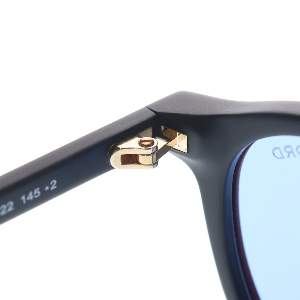 TOM FORD(トムフォード) TF977-D アジアンフィット ウェリントンフレーム カラーレンズ サングラス メガネ ブラック/ブルー
