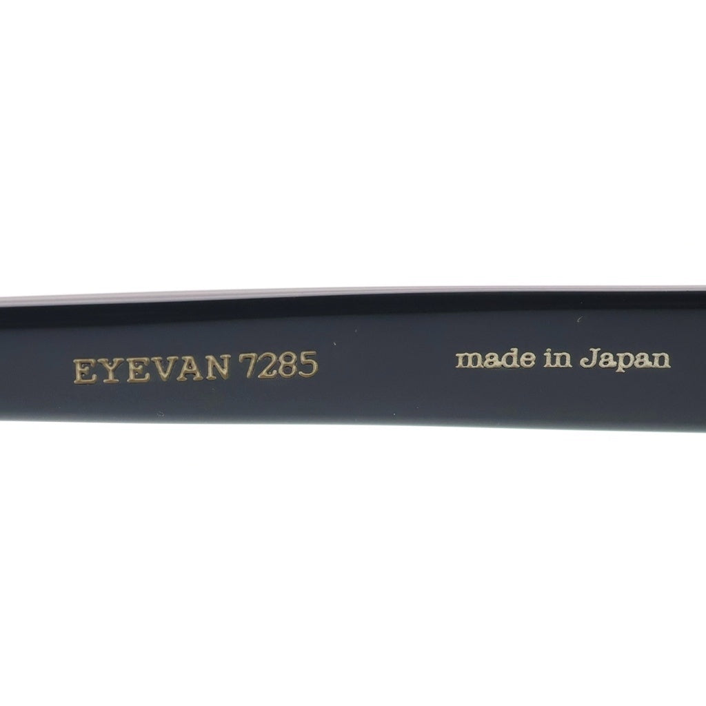EYEVAN(アイヴァン) 7285 MODEL340MR ウェリントンフレーム カラーレンズ サングラス メガネ ブラック レディース