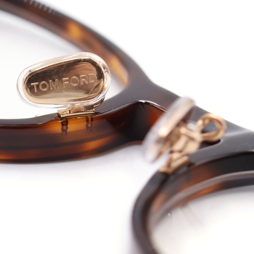 TOM FORD(トムフォード) TF6112-D-B オーバルフレーム クリアレンズ サングラス メガネ ブラウン