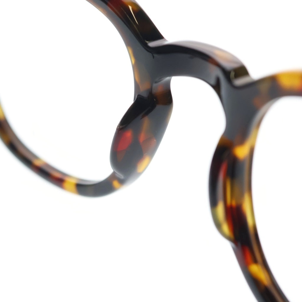MOSCOT(モスコット) LEMTOSH レムトッシュ ウェリントンフレーム クリアレンズ サングラス メガネ ブラウン/ブラック レディース