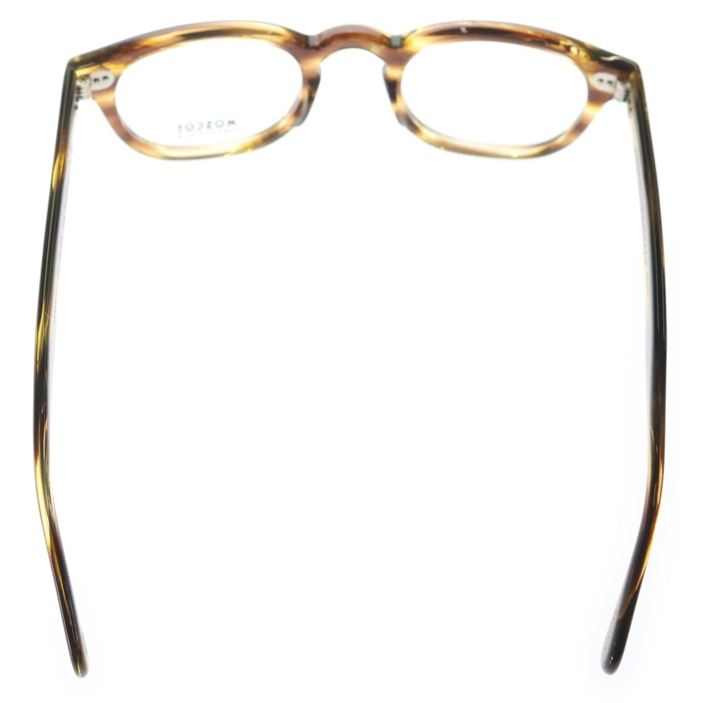 MOSCOT(モスコット) LEMTOSH レムトッシュ ウェリントンフレーム クリアレンズ サングラス メガネ ブラウン