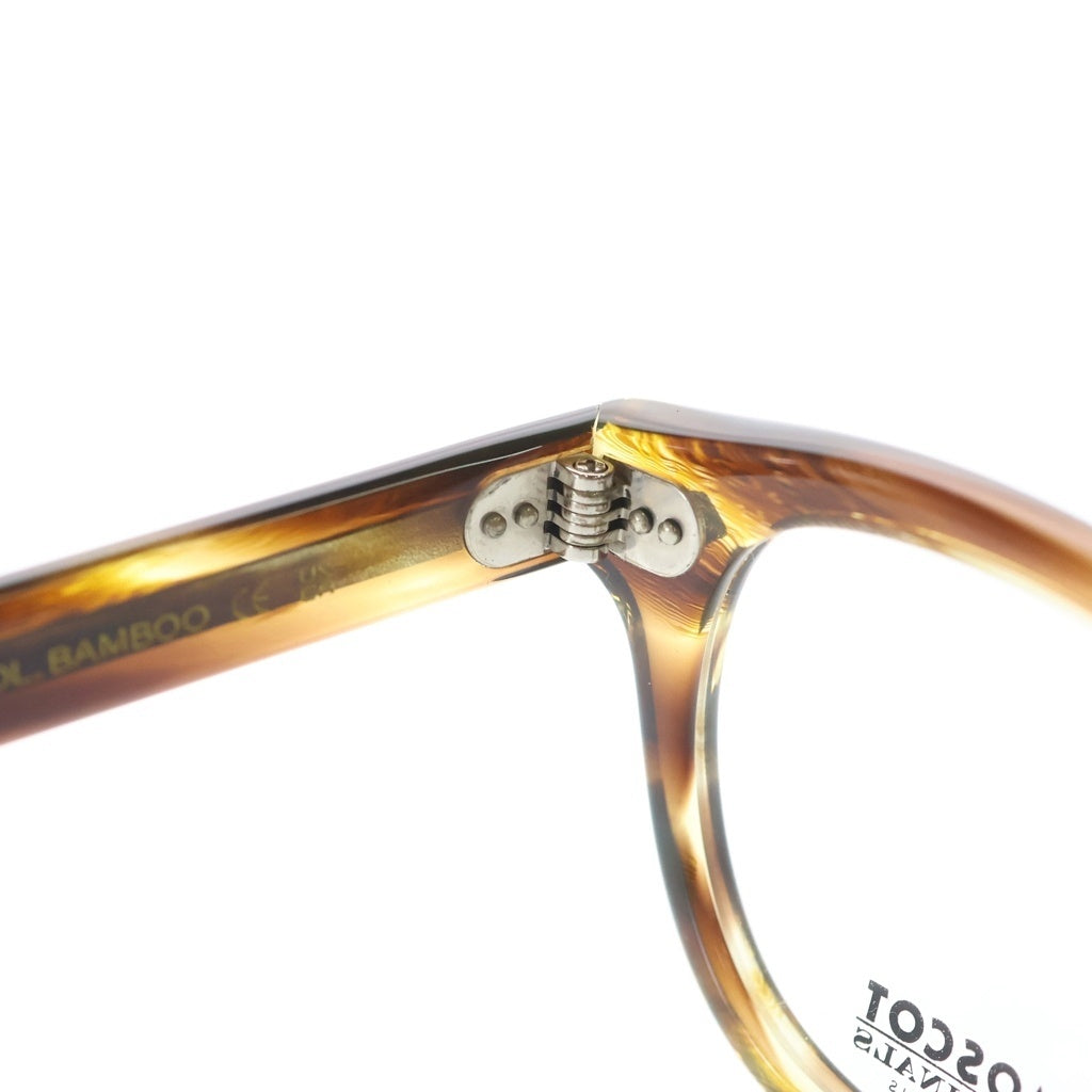 MOSCOT(モスコット) LEMTOSH レムトッシュ ウェリントンフレーム クリアレンズ サングラス メガネ ブラウン