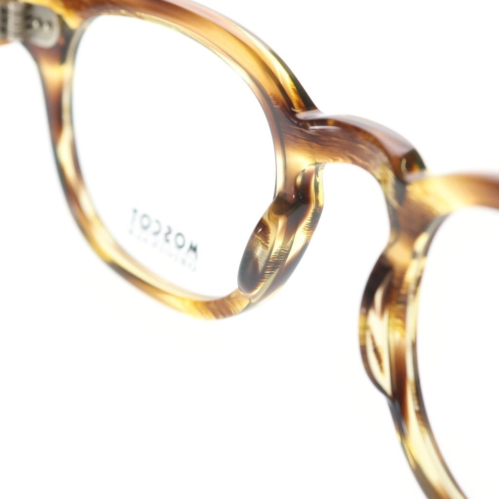 MOSCOT(モスコット) LEMTOSH レムトッシュ ウェリントンフレーム クリアレンズ サングラス メガネ ブラウン