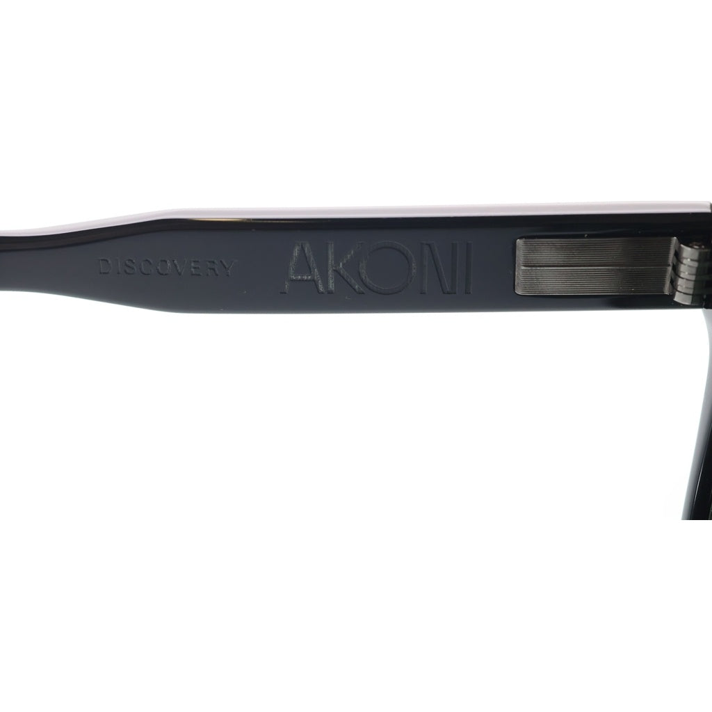 AKONI(アコニ) DISCOVERY ティアドロップフレーム カラーレンズ サングラス メガネ ブラック/ブルー AKS-509D-55