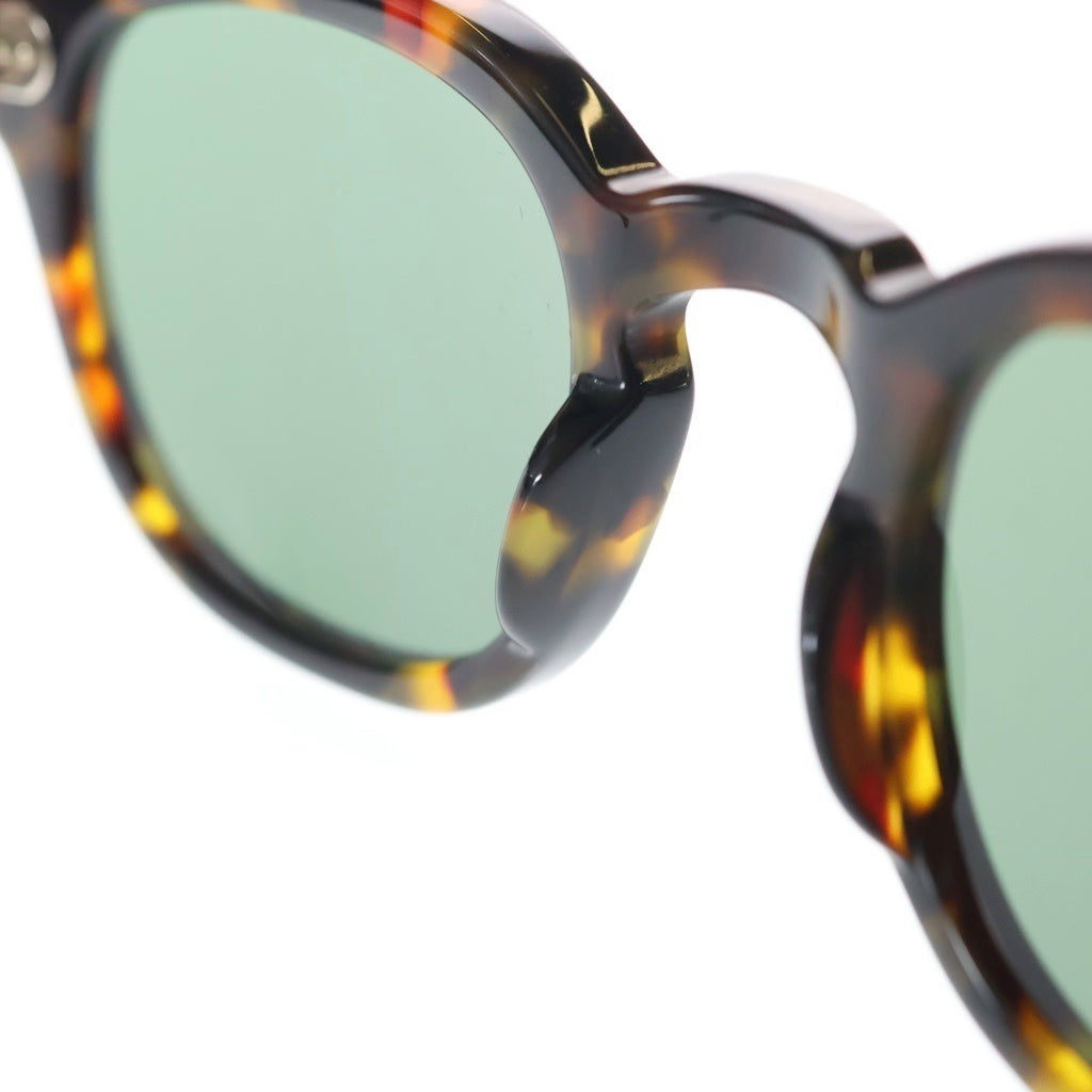 MOSCOT(モスコット) LEMTOSH レムトッシュ ウェリントンフレーム カラーレンズ サングラス メガネ ブラウン/グリーン