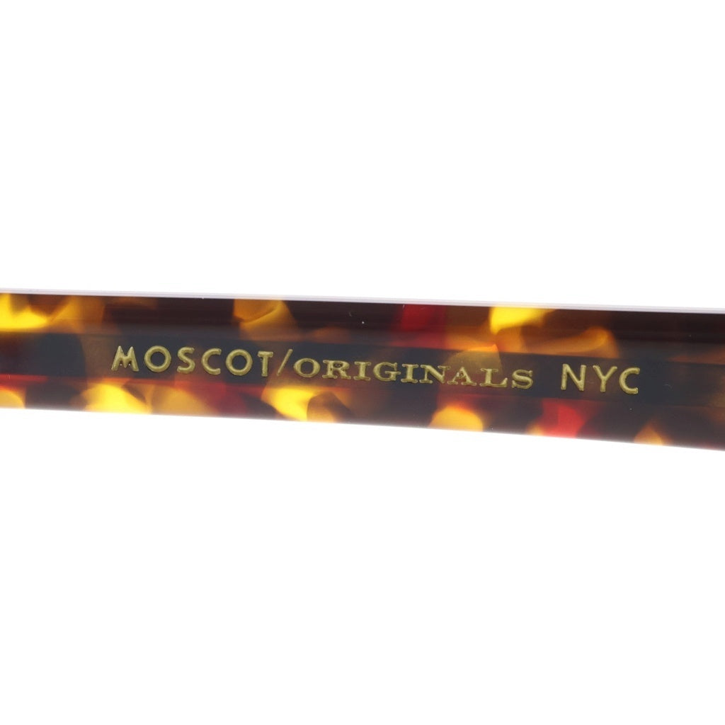 MOSCOT(モスコット) LEMTOSH レムトッシュ ウェリントンフレーム カラーレンズ サングラス メガネ ブラウン/グリーン