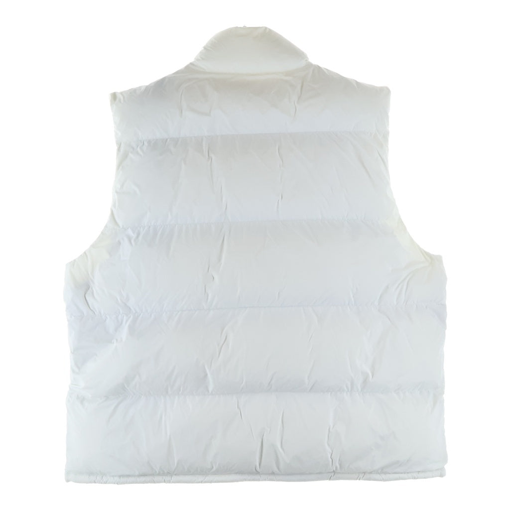 BALENCIAGA(バレンシアガ) 3B SKI Puffer Down vest スポーツアイコン スキー 中綿 パファー ジップアップダウンベスト ホワイト 773987 TP039