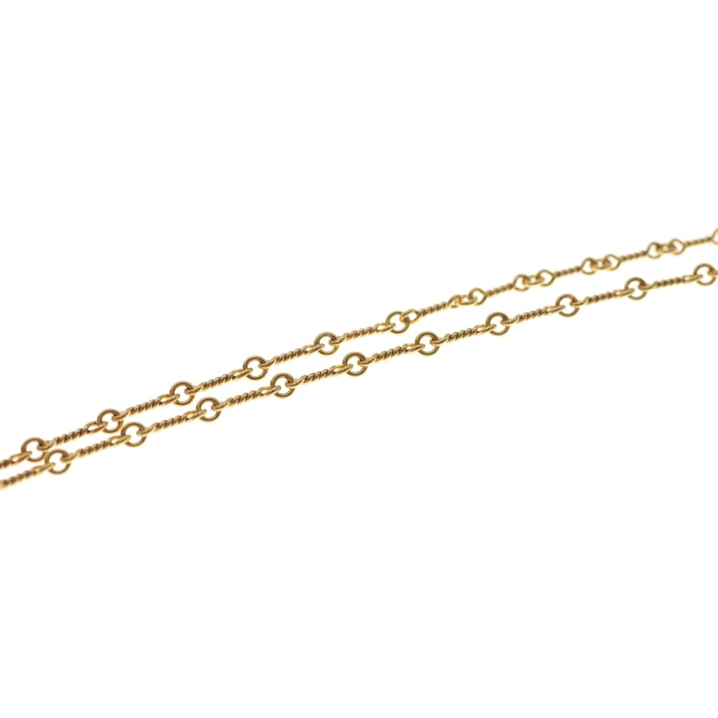 CHROME HEARTS(クロムハーツ) 22K NECKCHAIN T20 ツイストチェーンネックレス 20inch ゴールド BCA015