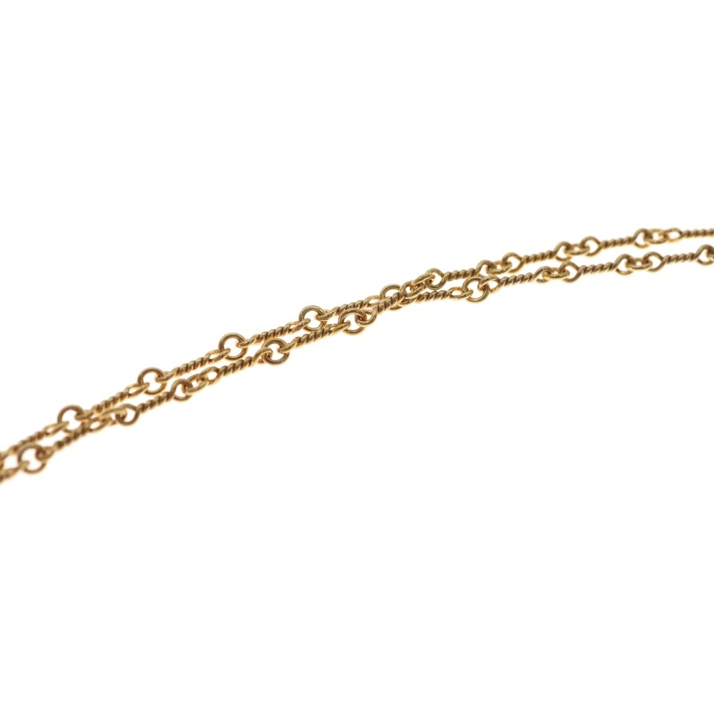 CHROME HEARTS(クロムハーツ) 22K NECKCHAIN T20 ツイストチェーンネックレス 20inch ゴールド BCA015