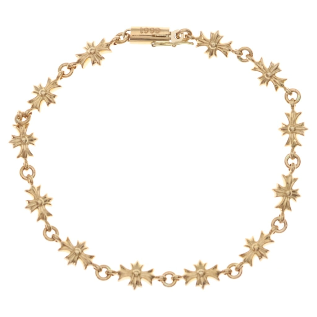 CHROME HEARTS(クロムハーツ) 22K TNY E CH PLS タイニーE CHプラス ブレスレット ゴールド BCA027