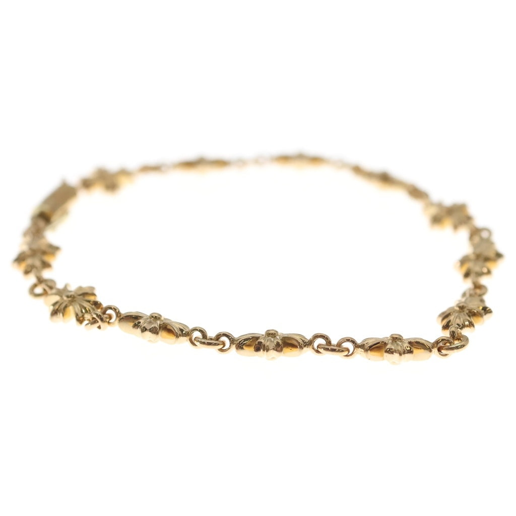 CHROME HEARTS(クロムハーツ) 22K TNY E CH PLS タイニーE CHプラス ブレスレット ゴールド BCA027