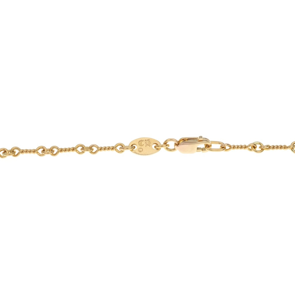 CHROME HEARTS(クロムハーツ) 22K NECKCHAIN T24 ツイストチェーンネックレス 24inch ゴールド