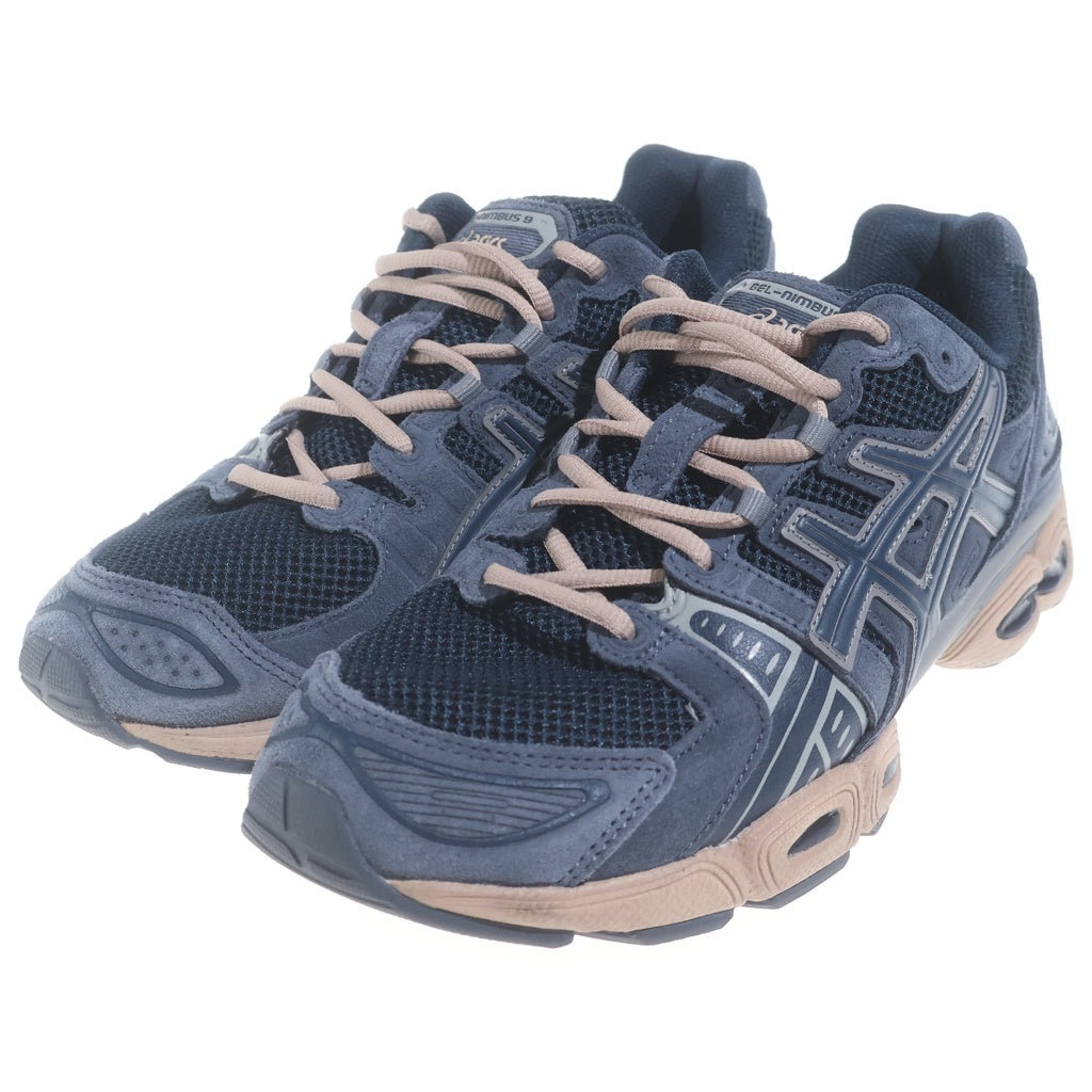 ASICS(アシックス) GEL-NIMBUS 9 French Blue Tarmac ゲルニンバス9 フレンチブルータマック メッシュ ローカットスニーカー ブルー/ホワイト US10/28cm 1201A584-400